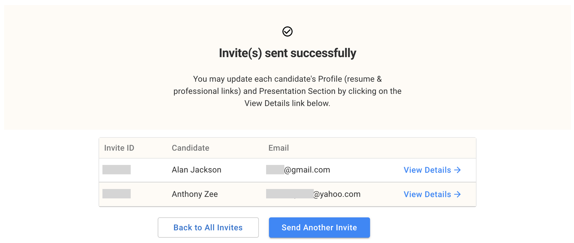 Image of inviteSummary